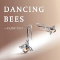 thumbnail image 2 of Aretes De Abeja Bailando, Aretes Colgantes De Abeja De Plata Esterlina Para Mujeres Y Niñas 1 Par Minnieouse  AP005635-00, 2 of 6