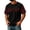 Black, variant on LNZGNM Halloween Shirts for Men Thriller Slogan Short Sleeve T Shirt Contrast Pattern Sleeve Crew Neck for Holiday Event Casual Wear,Purple(XXXL)
