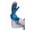 Blue Water Print, variant on Fishing Sun Gloves - UPF 50+ Sun Protection - Tahoe in Navy
