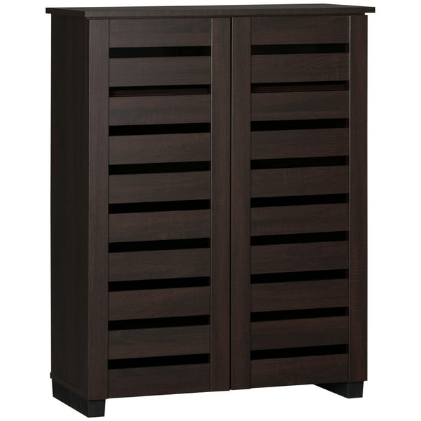 Narrow entryway shoe storage top