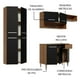 thumbnail image 4 of Cocina Integral Madesa Emilly Fit 229cm Marrón/Negro GREM229003, 4 of 9