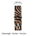 thumbnail image 3 of 1 Pc Zebra Printed Wide Shoulder Strap Colorful Adjustable Crossbody Strap, 3 of 3