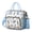 Sky-blue-10, variant on Cute Cat Lover Insulated Lunch Tote – Waterproof Leakproof Large Cooler Bag with Adorable Pet Patterns, Adjustable Strap for School, Work, or Travel