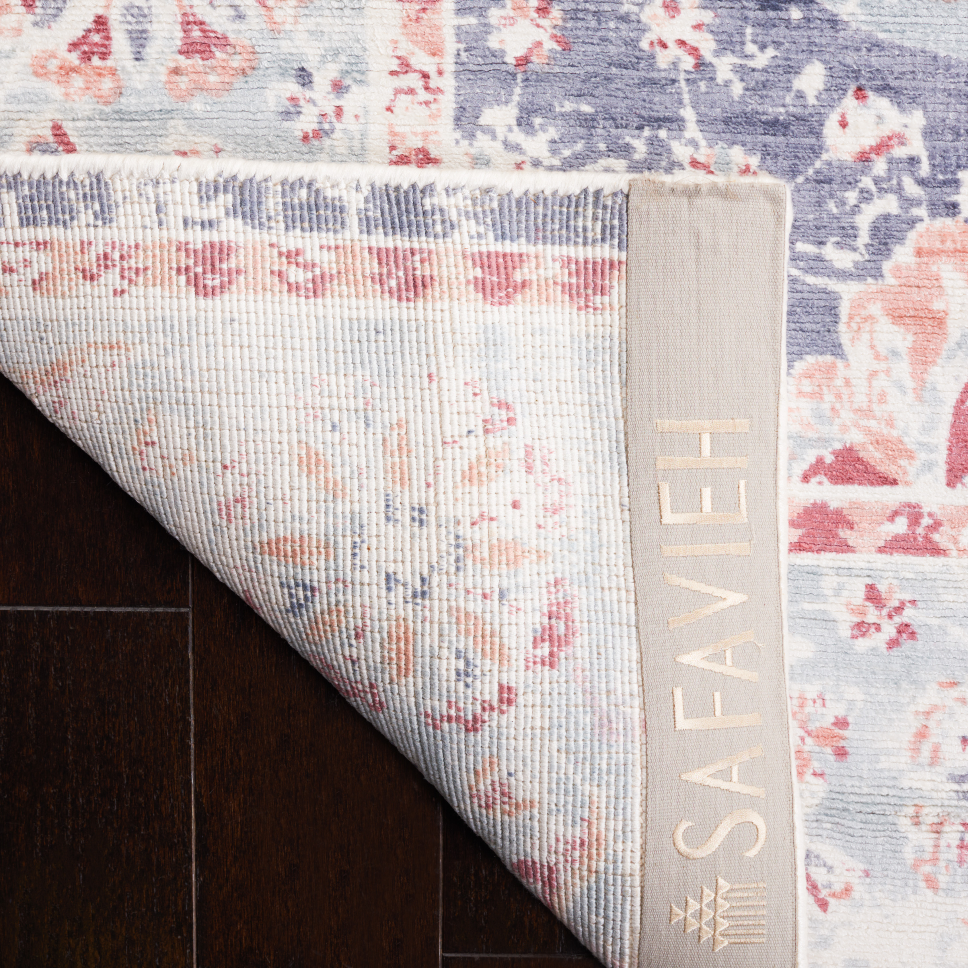 Safavieh Mirage Moema Floral Area Rug, Blue/Copper, 6' x 9'