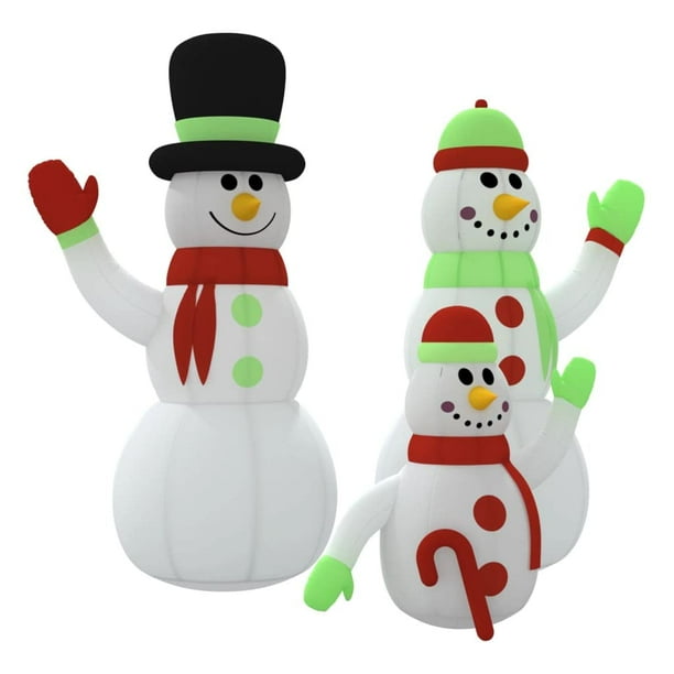 Muñeco MuÃ±ecos De Nieve Para Jardin Inflable Navidad Muñecos