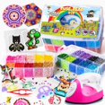 thumbnail image 1 of Juego de tablas Goody King de Fuse Beads Iron con cuentas Aqua Pony, 1 of 6