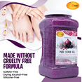 thumbnail image 7 of SPA REDI – Pomegranate Pumice Scrub Gel, Exfoliating, Hydrating & Nourishing, Infused with Hyaluronic Acid, Amino Acids, Panthenol and Comfrey Extract for Glowy Smooth Skin - 128oz Gallon, 7 of 7