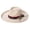 Beige, variant on Vintage Maillard Homburg Panama Hat Victorian Age Western Porkpie Hat Trilby Top Hat for Dinner Outdoor Casual Wear
