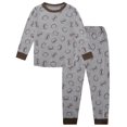 thumbnail image 1 of Conjunto de pantalones de algodón y pijamas de carnaval para niños & #39;s Afortunado Sencillez, 1 of 2