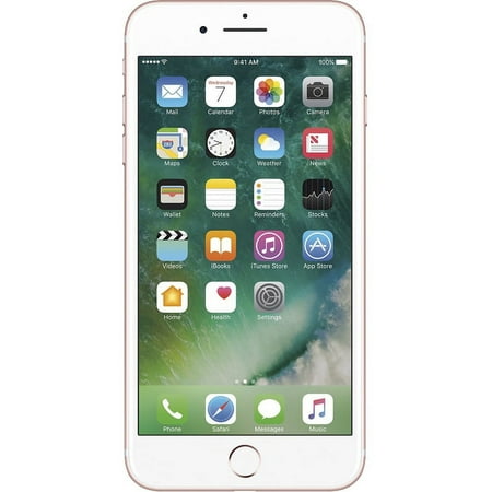 Restored Apple iPhone 7 Plus 128GB, Rose Gold - Unlocked GSM/CDMA (Refurbished)