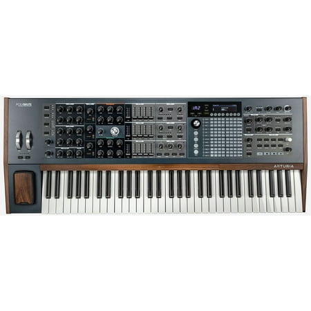 Arturia Polybrute USB MIDI 6-voice 61-Key Polyphonic Analog Morphing Synthesizer