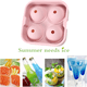 thumbnail image 4 of Molde para cubitos de hielo redondos, bandejas de hielo esféricas para congelador, para cócteles y whisky, reutilizables, 4 of 6