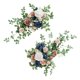 thumbnail image 1 of 2 piezas de flores artificiales para arco de boda, exhibición de flores para arco de boda, planta artificial Blanco, 1 of 9