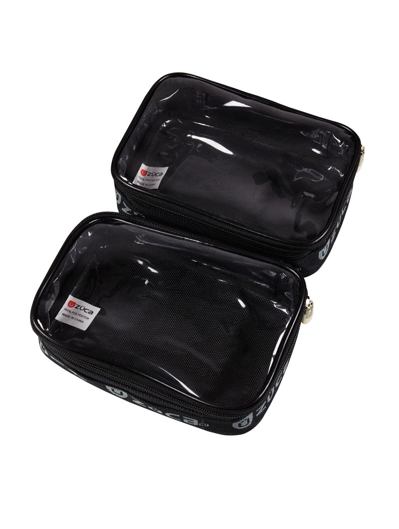 Zuca 18" Sport Bag - Chili with 2 Small Utility Pouch (Black Frame)