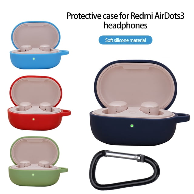 Estuche para auriculares rosa de la temporada 1, resistente al desgaste, ajuste ceñido, antigolpes, anticaídas, puerto de carga, almacenamiento antipérdida, funda protectora para auriculares Redmi