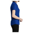 thumbnail image 3 of Yellow Rooster Women's EZPerformance Pique Polo T-Shirt True Royal XS, 3 of 6