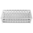 thumbnail image 3 of OUNONA Test Tube Rack Organizer for Laboratory Storage Use Made of Aluminum Silver Color 40x15.5, 3 of 8