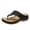 Black, variant on Zanvin Women's Sandals Shoes, up to 30% off, Flip Flops for Women Summer Ladies Wedge Heel Slippers Casual Sandals Women's Shoes, Beige, 38
