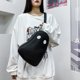 thumbnail image 4 of Bolsa de hombro de moda cruzados pequeños de cuero de fantasma de diablo divertido (Negro A) Likrtyny Para Estrenar, 4 of 9