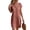 Pink_590, variant on CIENVNSTG Summer Dresses for Women 2026 Casual Button Down Linen Shirt Dress Short Sleeve Knee Length Tunic Dress Black L