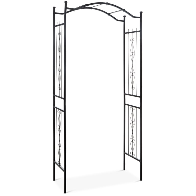 Best Choice Products 92" Steel Garden Arch Arbor with Wire Lattice photo 1
