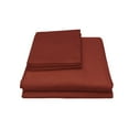 thumbnail image 1 of 4 Piece Sheets For Bed 1800 Thread Count Bamboo Feel Full Twin Queen Cal King, 1 of 4