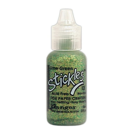 UPC: 0804551935374 | Stickles Glitter Glue lime green  0.5 oz.  bottle (pack of 6)