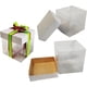 thumbnail image 1 of Cajas Acetato Transparente con Tapa Blanca, Armable para Regalos, Recuerdos, Fiesta, Repostería, 1 of 4
