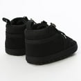 thumbnail image 6 of Baby Boys Girl Lace Up Leather Sneakers Soft Rubber Sole Infant Moccasins Newborn Oxford Loafers Rubber Sole Anti-Slip Toddler Wedding Uniform Dress Shoes 0-18 Months, 6 of 7