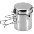 thumbnail image 1 of Camping Cookware Portable Outdoor Camping Pots and Pans Set Cook Gear for Family Hiking Camping Silver, 1 of 5