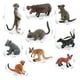 thumbnail image 3 of Juego de figuras de animales del bosque, 10 piezas, animales salvajes realistas de PVC, 3 of 3
