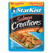 (3 pack) (3 Pack) StarKist Salmon Creations, Mango Chipotle, 2.6 Ounce Pouch