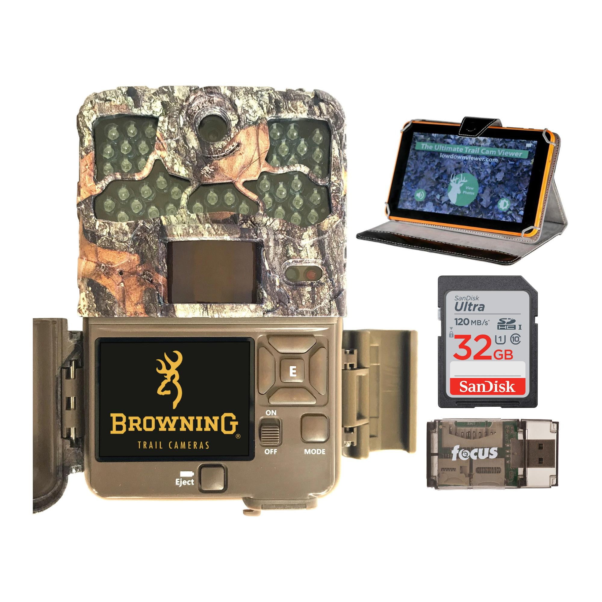 Browning Trail Cameras 20MP Recon Force Edge Trail Camera w/ Image Viewer Bundle