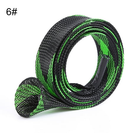 Fishing Rod Sleeve/Rod Socks/ 67in Fishing Rod Covers Braided Mesh Rod Protector for Bait Casting Rod/Sea Fishing Rod Fishing Gear Tools Accessories