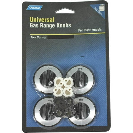- Camco Gas Range Burner Knob (Set of 4)