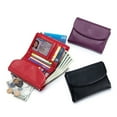 thumbnail image 4 of Leather Purse For Women RFID Blocking Soft Cowhide Compact Wallet Stylish Small Handbag Spacious Organizer Secure Durable, 4 of 4