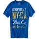 thumbnail image 1 of Aeropostale Aero Camiseta gráfica para hombre, azul, extragrande, 1 of 1