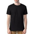 thumbnail image 5 of Hanes T-Shirts à Col Ras du Cou ComfortSoft pour Hommes, Lot de 4, L, Noir, 5 of 5