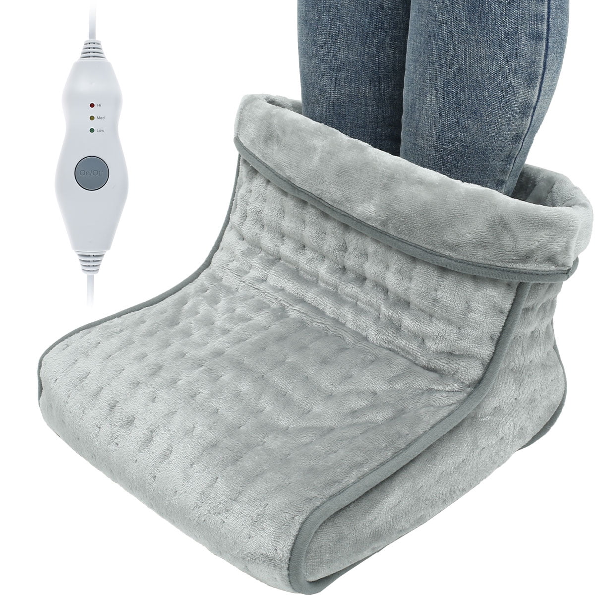 Electric Heated Foot Warmers for Men and Women Foot Heating Pad Electric New 
