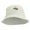White, variant on Mardi Gras Double Drum Embroidered Bucket Hat - White OSFM