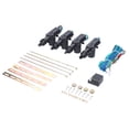 thumbnail image 1 of Cerradura central del coche Irfora Paquete de 4 motores de actuador de bloqueo de puerta de coche de alta resistencia Universal 12,0 V Motor de sistema de cierre centralizado Irfora Cerradura central del coche, 1 of 7