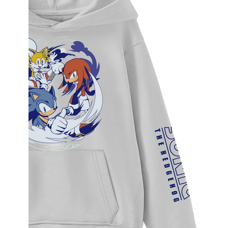 Sonic DS, Boys Graphic Print Long Sleeve Hoodie, Sizes 4-18 Sonic DS, Boys Graphic Print Long Sleeve Hoodie, Sizes 4-18