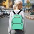 thumbnail image 7 of JIALIOU Mini Backpack Purse for Women Quilted Casual Daypack Small Travel Shoulder Bag, Spearmint, 7 of 7