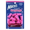Mack’s Dreamgirl Soft Foam Earplugs, 7 Pair with Travel Case - Small Ear Plugs for Sleeping, Snoring, Studying, Loud Events, Traveling and Concerts