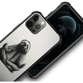 thumbnail image 4 of Case for iPhone 11 Pro Max Case, Elegant Yoga Sloth Pattern Graphic Design Girl Boy Soft Silicone Hard Acrylic Shock Protection Case for iPhone 11 Pro Max, 4 of 7
