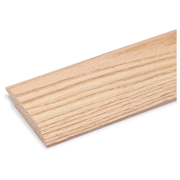 Oak Overlap Threshold 3 1/2" Wide x 5/8" Thick with 5/16" High Overlap ( 3/4" Long)