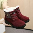 thumbnail image 4 of Fashionable Women's Snow Boots Casual Warm Thick Trendy Footwear for Fall Winter Outdoor and Leisure Use, 4 of 8