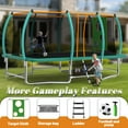 thumbnail image 4 of 8X14FT Outdoor Square Trampolines for Kids Adults Long Rectangular Tumbling Trampoline, 4 of 7