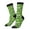 3 Black, variant on Cows With Calfs Green Crew Socks for Men & Women, Breathable Casual Athletic Ankle Socks