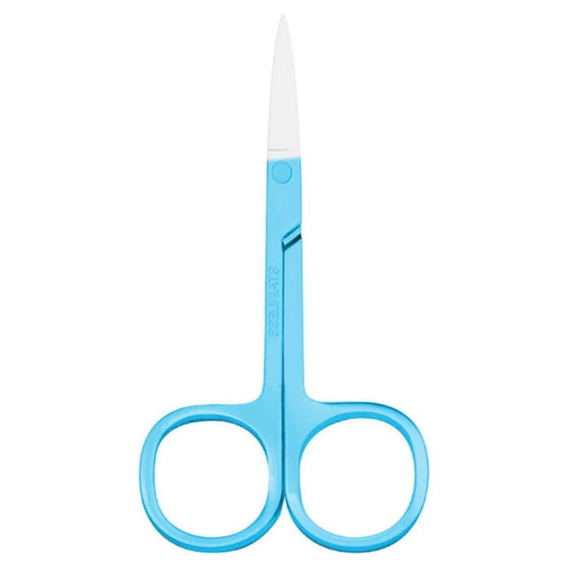 Ruiboury Pinces pour Cuticules d'Ongles Ciseaux en Acier Inoxydable Résistants à l'Usure Pratiques Beauté Pince pour Poils de Nez pour Homme Accessoire Bleu